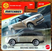MATCHBOX 2025 MODEL AUTKO 2024 Range Rover PHEV JBR27 32/125 1:64 NOWY