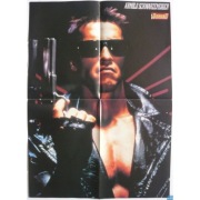 Michael J.Fox Schwarzenegger Arnold Terminator - Plakat Poster