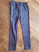 Nowe legginsy panterka S/36 cleve brązowe