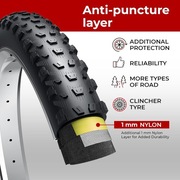 Opona rowerowa FINCCI 29x2.6 rowery górskie MTB Downhill XC/Enduro Trail