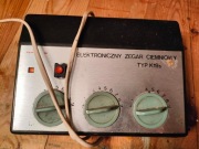Elektroniczny Zegar Ciemniowy K19S | PRL 1980 | Szczecin | Sprawny!