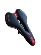 NOWE Siodło All time mtb/GEL czarno-czerwone SI028 OTARCIE