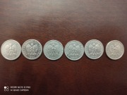 Monety 1zl od 1990-1995.