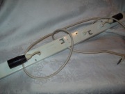 LAMPA POD PÓŁKĘ, DO BARKU z PRL-u na 2 ŻARÓWKI Z WYŁĄCZNIKIEM