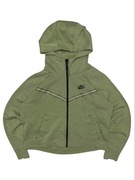 Bluza Nike Tech Fleece Sportowa khaki zielona bieganie trekking adidas