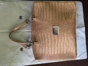 Torebka skórzana marki WOJAS do ręki i na ramię 