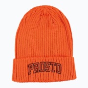 PROSTO Klasyk Winter Hat Verso Orange unisex czapka zimowa