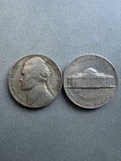 Moneta 5 centów dolar USA 1960 Jefferson Nickel