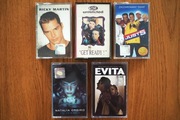 Just 5, Evita, 2 Unlimited, Ricky Martin, Natalia Oreiro, zestaw kaset
