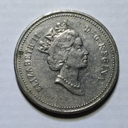 5 cents 1990 bez znaku menniczego Elżbieta II Kanada