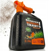 BOOSTER WZROSTU TRAWY 2l NATURALNY NAWÓZ DO TRAWNIKA BIO HUMUS 600m2
