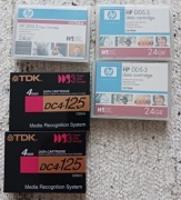 TAŚMY TAPE DDS3 DDS-3 TDK, HP C5708A, DATA CARTRIDGE, 24GB 125M 