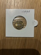 Moneta 1 groszy 1991