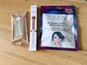 Zestaw glov pads rituals of namaste chusteczki pędzel luvia brush 218