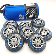 Zestaw Kółka do rolek K2 BOOSTER 80mm 82A + łożyska ILQ7 8szt.