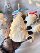 Świeca Sojowa Dekoracyjna Naturalna Świecka Skrzat duży 