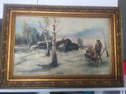 W. Rossowski - Zimą. Certyfikat autentyczności