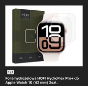 Nowa folia ochronna na ekran do Apple Watch, dwie sztuki w opakowaniu