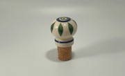 Ozdobna ceramiczna zatyczka do wina. Nowa.