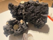 Kamień kamienie wulkaniczne lawa 