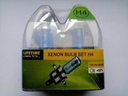 Żarówki H4 12V 60/55 +50% LIFETIME Zestaw 2sztuk
