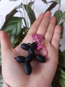 Nowy brelok breloczek piesek balonowy czarny