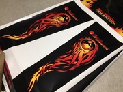 NO FEAR PINBALL, Flipper naklejki na skrzynie