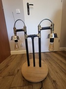 Lampa stołowa w stylu industrialnym