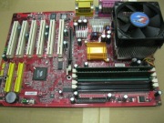 Retro płyta KT2 combo MS-6764 ver: 1.0 komplet Athlon XP