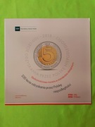 Folder do 5 zł 2018 - 100 lecie odzyskania przez Polskę niepodległości 