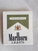 Unikatowe zapałki kolekcjonerskie reklama Marlboro lights  . 