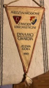 Proporczyk Dynamo Gwardia Zawody Lekkoatletyczne Jelenia Góra 1963