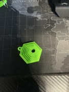 Zielony hexagonek