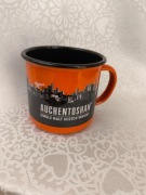 Kolekcjonerski kubek emaliowany Auchentoshan scotch whisky 