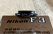 Soczewka korekcyjna wizjera Nikon F3; -2.0D