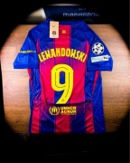 (S) LEWANDOWSKI 9 BARCELONA 2025/2026 LIGA MISTRZÓW Jersey Nowa Koszulka