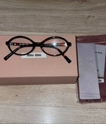 Okulary Miu Miu old money panterka