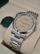 100% oryginalny nowy Rolex Oyster Perpetual 126000 36mm BEIGE gwar. do 2031