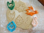 Foremki do ciastek – DRAGON BALL – zestaw 4 sztuki
