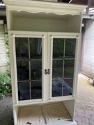 Witryna/Kredens Biały Retro