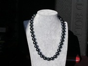 Naszyjnik z pereł vintage CERTYFIKOWANY Majorka Z ORYGINALNYM ETUI