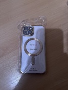  Etui MagSafe do iPhone 15 kolor  złoty 