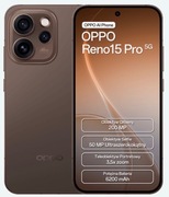 Oppo Reno15 PRO 5G 12/512GB 15 brązowy Nowy PL