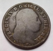 Królestwo Neapolu (Neapol i Sycylia), Ferdynand IV, 8 tornesi 1796