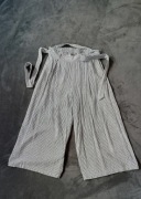 Primark letnie spodnie luźne szerokie w paski M / 38