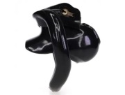 MAŁY CZARNY PAS CNOTY CHASTITY CAGE 4 ORINGI XS