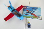 Lego City 60323 - Samolot kaskaderski - kompletny
