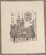 Ex-libris Ekslibris Józef Gładkowski (8x10cm)