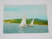 Solina, Na Zalewie Soliński, żaglówki, obieg 1975