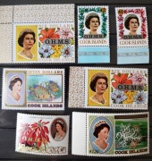 Wyspy Cooka(Elżbieta II, O.H.M.S.)**-zestaw